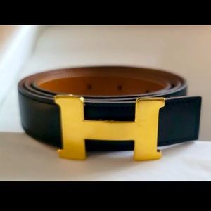 Hermes Women Black Belt